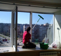 Мытье окон в однокомнатной квартире Жуковский